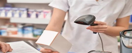 手持式二维条码扫描器,实现无现金式快速收银工作